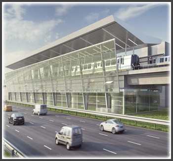 The Dulles Corridor Metrorail Project – Silver Line is a nearly $1.2 billion project intended to create a new Metrorail line originating at Wiehle Avenue in Fairfax County, Virginia, and extending northwest through Washington Dulles International Airport to Route 772 in Loudoun County, Virginia.
